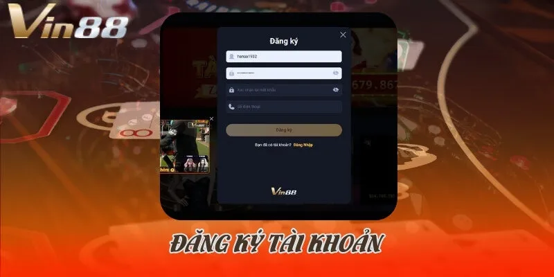 Đăng ký tài khoản